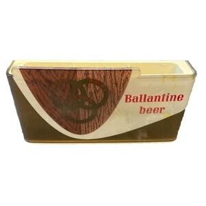 Ballantine Beer Plastic Bar Caddy 1960s Man Cave Bar
